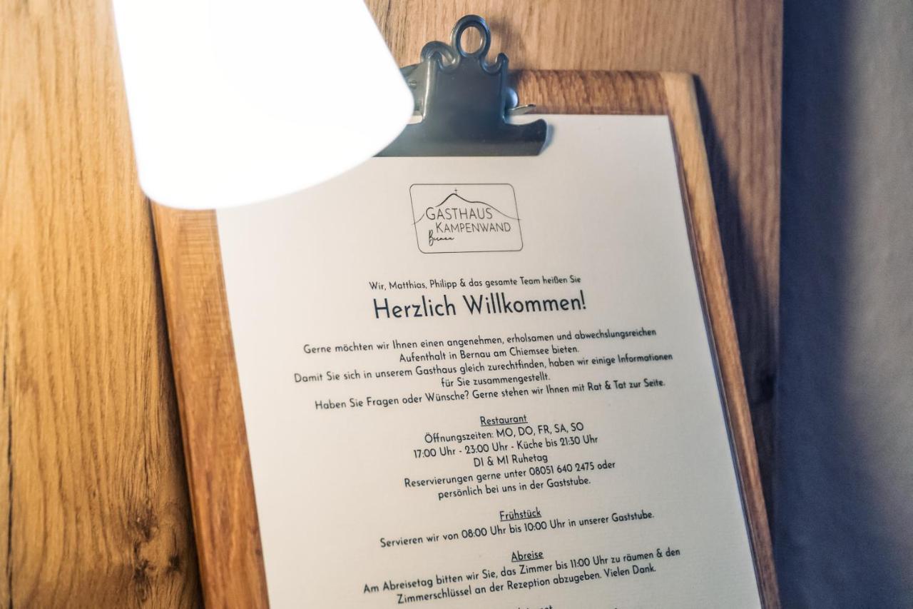 Gasthaus Kampenwand Bernau ベルナウ・アム・キームゼー エクステリア 写真